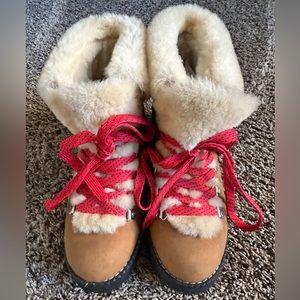 JCREW fully lined winter boot. Size 6